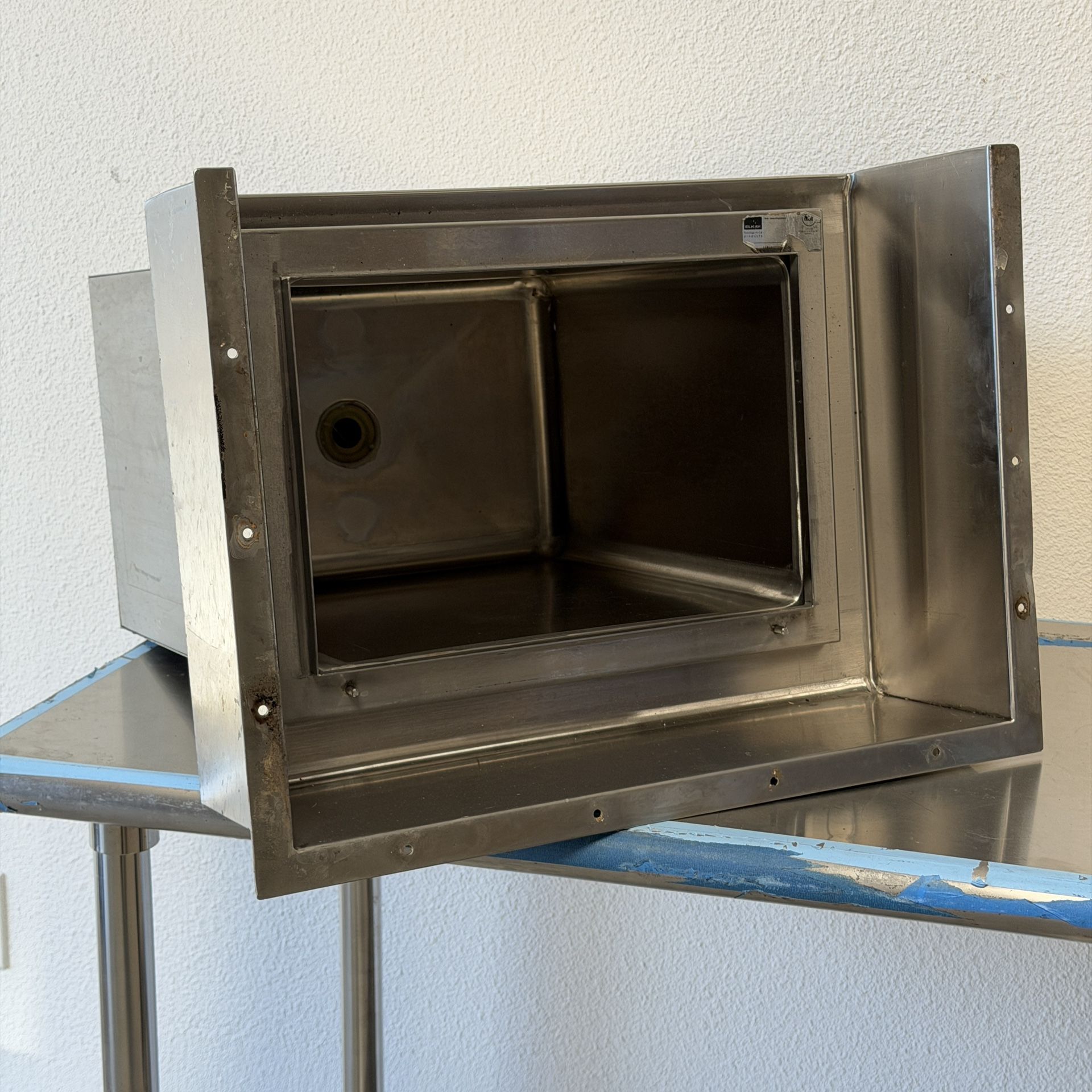 Elkay Stainless Steel Commercial Wall-Mount Cold Box / Cabinet (Used)