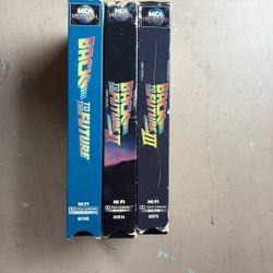 Back To The Future 1,2 &3