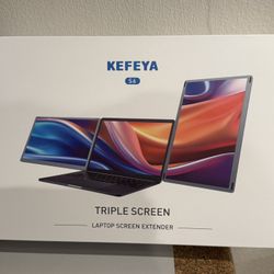 Triple Screen Laptop Extender - Kefeya S6 