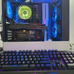 Gaming computer pc desktop ryzen 5, gtx 1070, 16 gb ram, ssd, hdd, wifi nzxt bundle