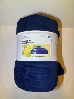 Room Essentials Corduroy Plaid Comforter - Full/Queen