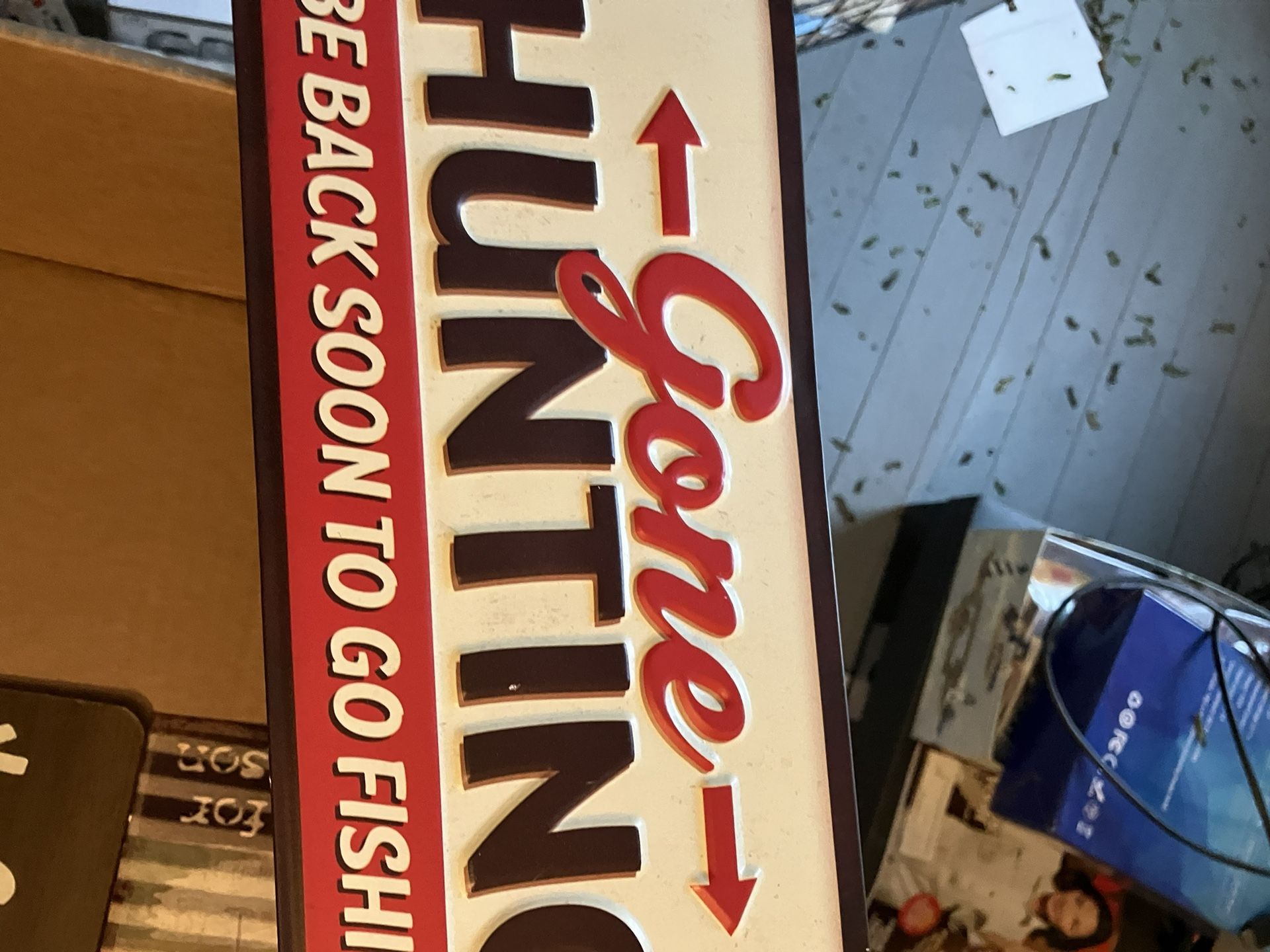 Bunch Of Signs. Good For Mancave N Hunting Cabin