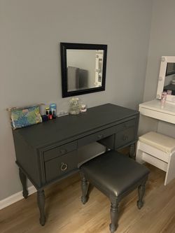 Modern Vanity including chair