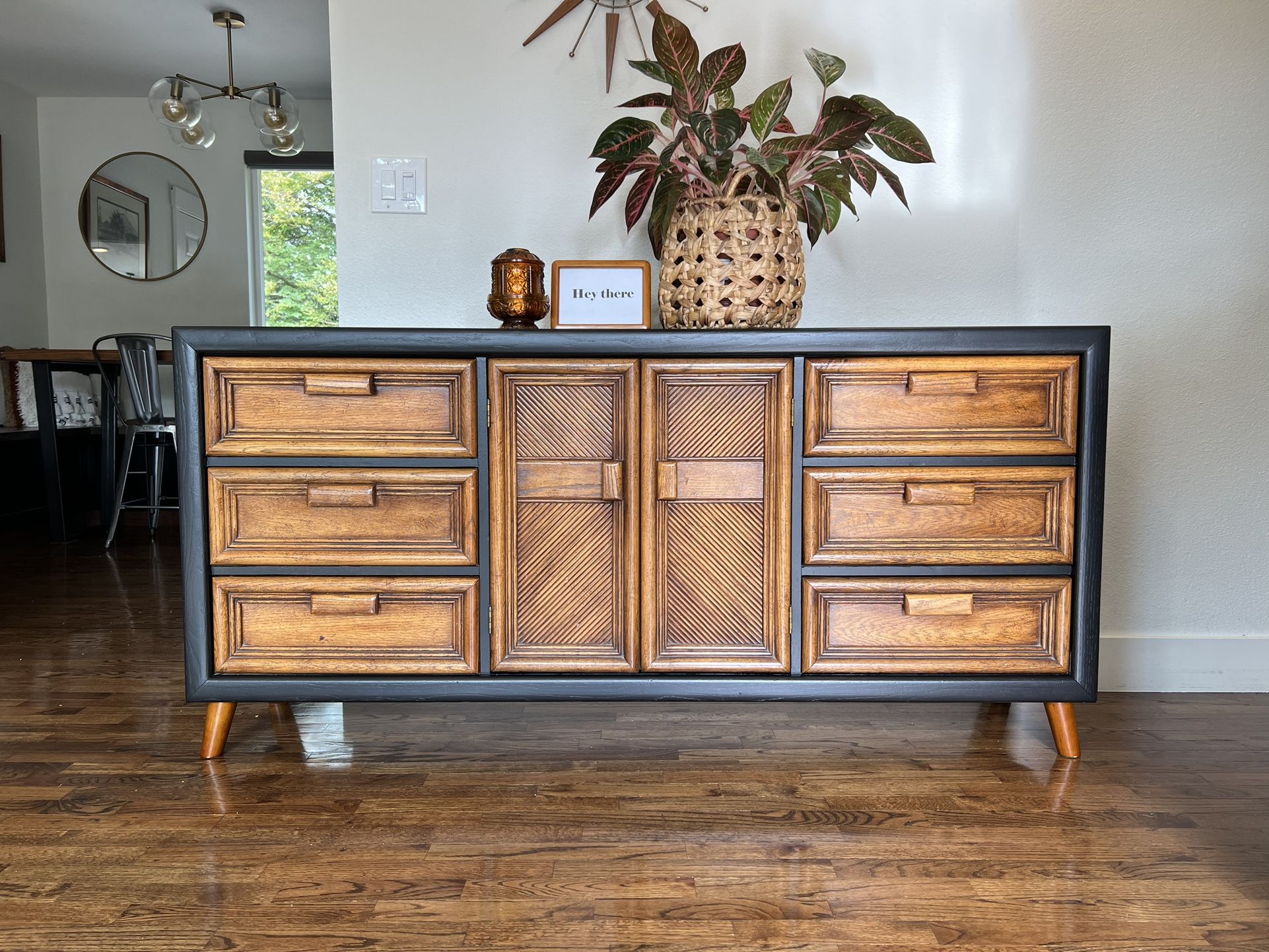 Vintage Thomasville lowboy dresser credenza tv stand for Sale in