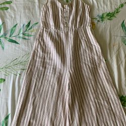Striped Jumpsuit 