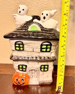 Haunted Mansion Halloween Candy Jar
