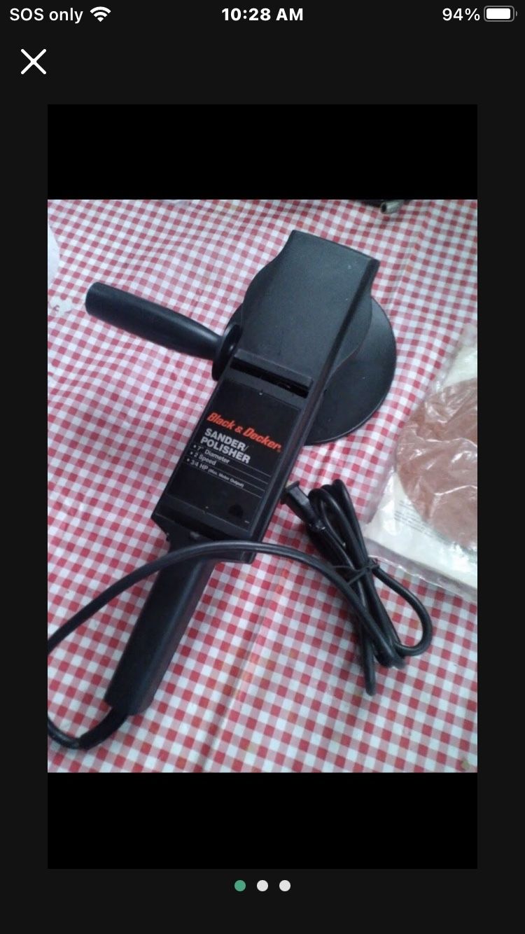 Black & Decker Sander Polisher