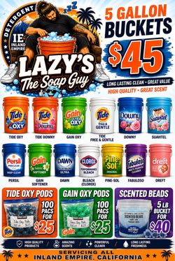 Laundry detergent and softener