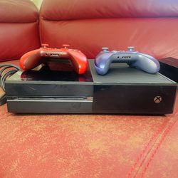 Xbox One Console Bundle – 2 Controllers – Power Brick – Ready to Play