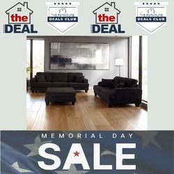 CLEARANCE SOFA SET: MEMORIAL DAY PRICE TAGS