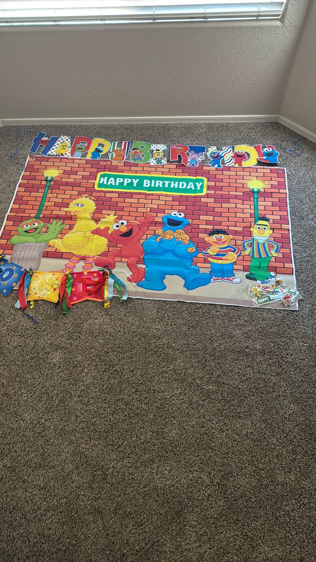 Sesame Street Birthday Party Decoration