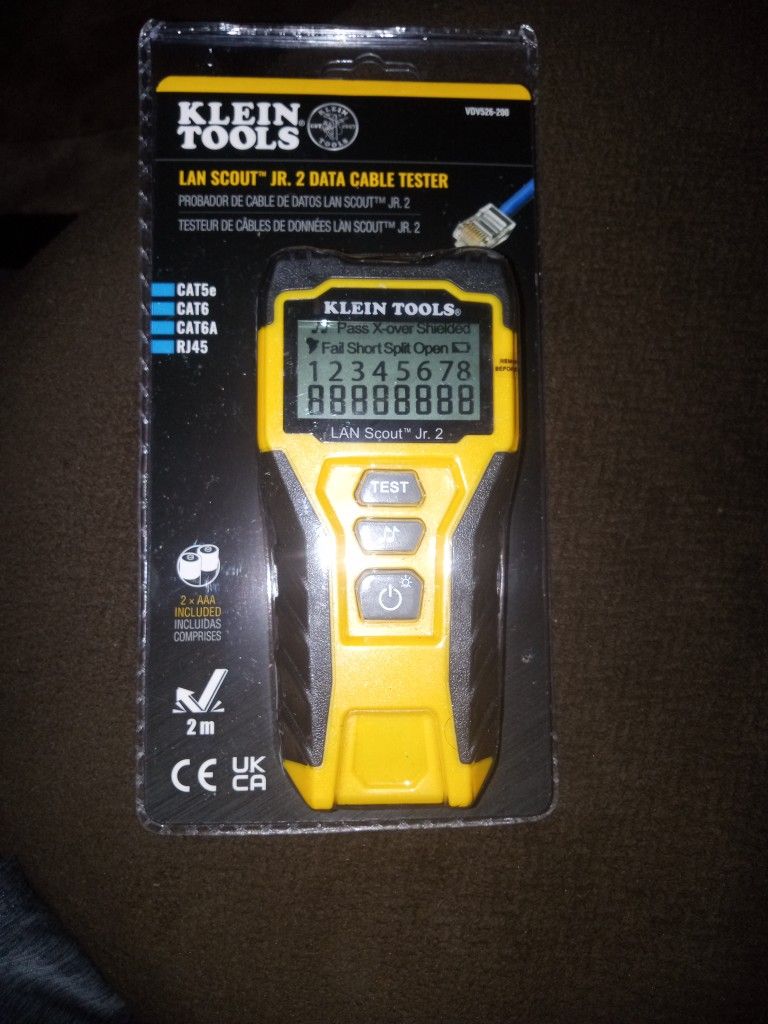 Klein Tools Pan Scout Jr. 2 Data Cable Tester