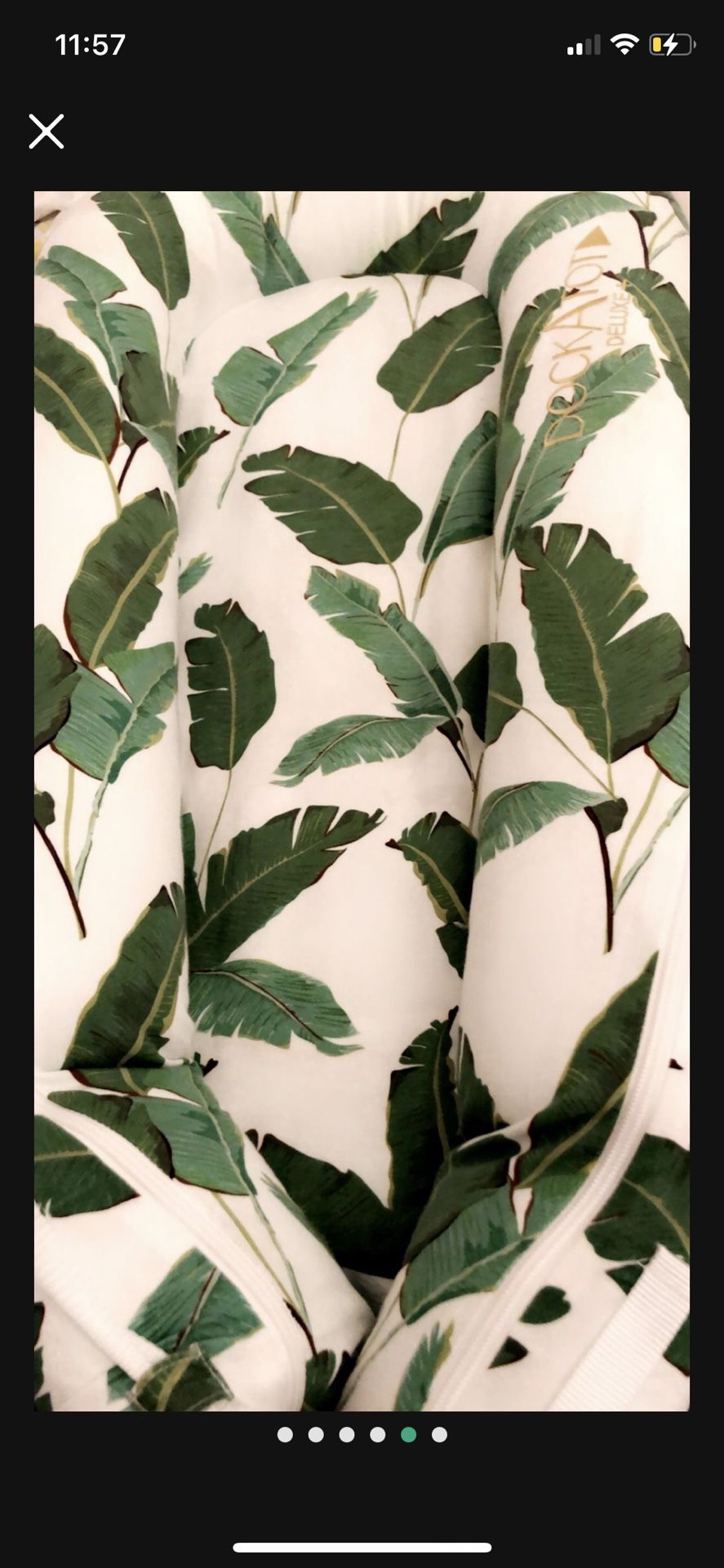Dockatot - Banana Leaf Palm Delux Plus