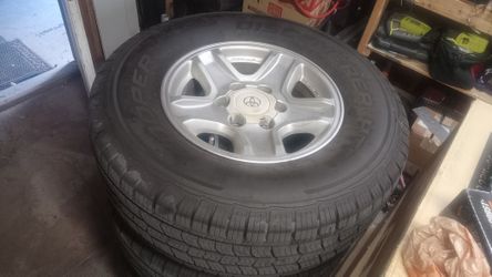 Toyota Rims And Tires From 4 Runner 3rd Gen
