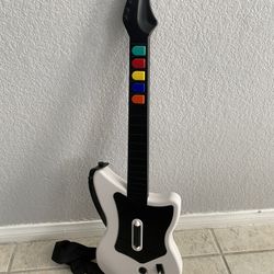 PS2 Guitar Hero Guitar, Turns On, No Dongle