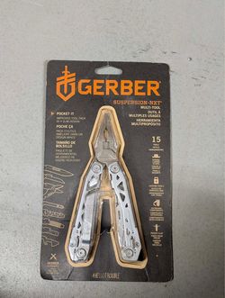 Gerber Suspension NXT 15-in-1 Multi-Tool with Pocket Clip – New