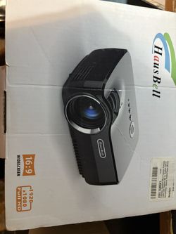 Portable HD Video Projector - Great for Home Theater & Movies