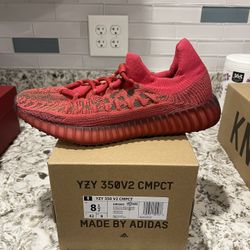 Adidas yeezy hotsell 8.5 red