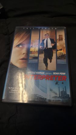 The interpreter dvd used