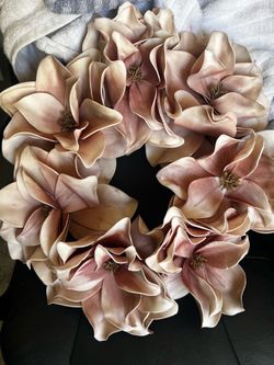 Flower crown for door decor