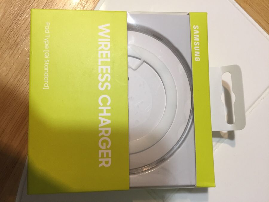 Samsung Wireless Charger s6/s7/S8s/s9, Note 5/6/7/8/9, iPhone 8/Plus/X
