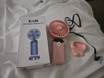 Rechargeable hand fans