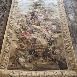 Large Hand Made Tapestry 38” Wide And 60” Height