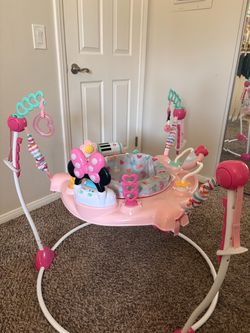 Disney Baby Activity Jumper, Minnie Mouse for 6-12 Month