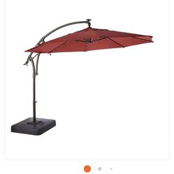 Solar LED Outdoor patio umbrella 