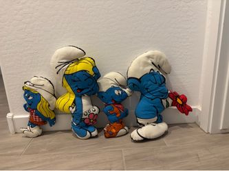 smurf pillows
