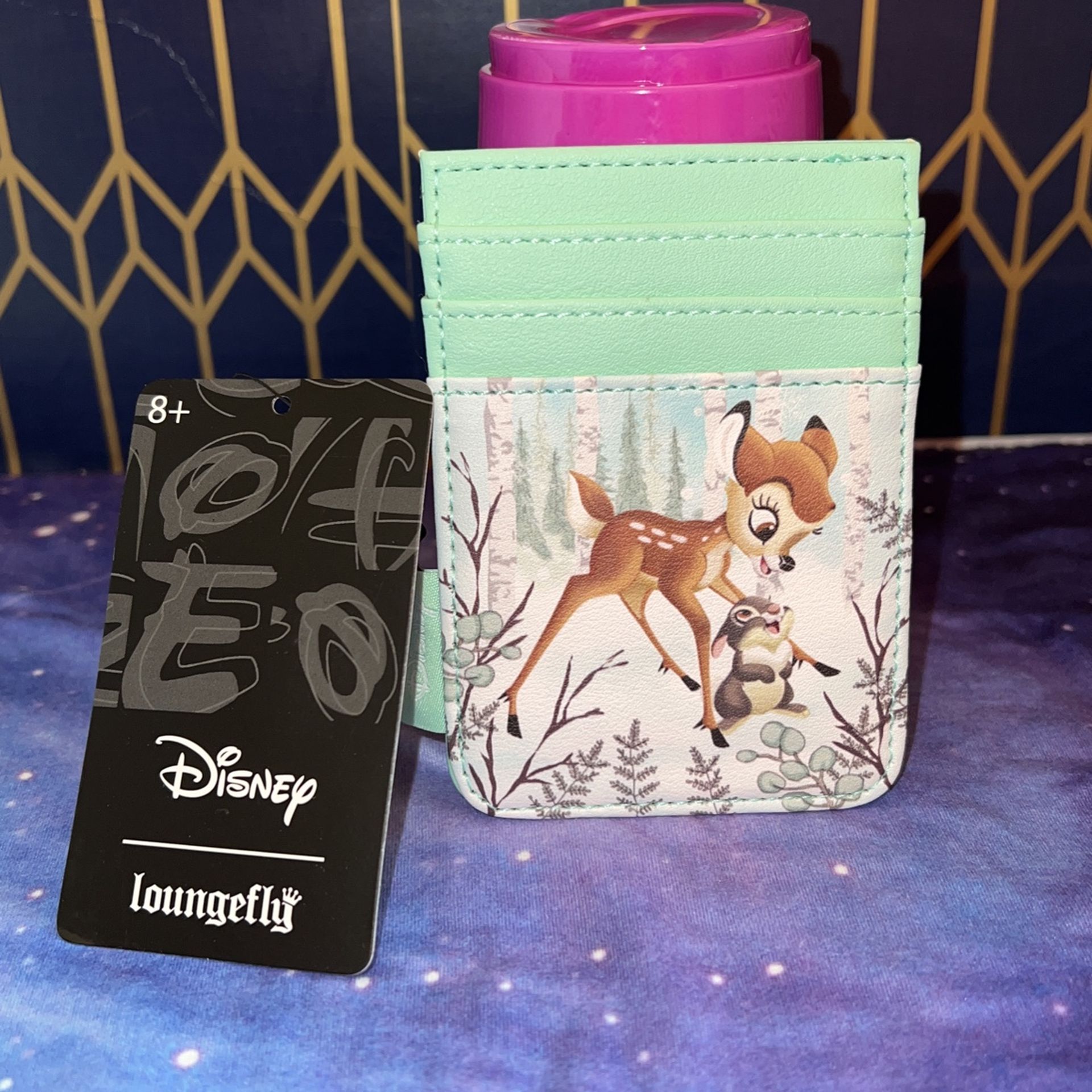 Loungefly Bambi & Thumper Credit Card Holder Wallet NWT
