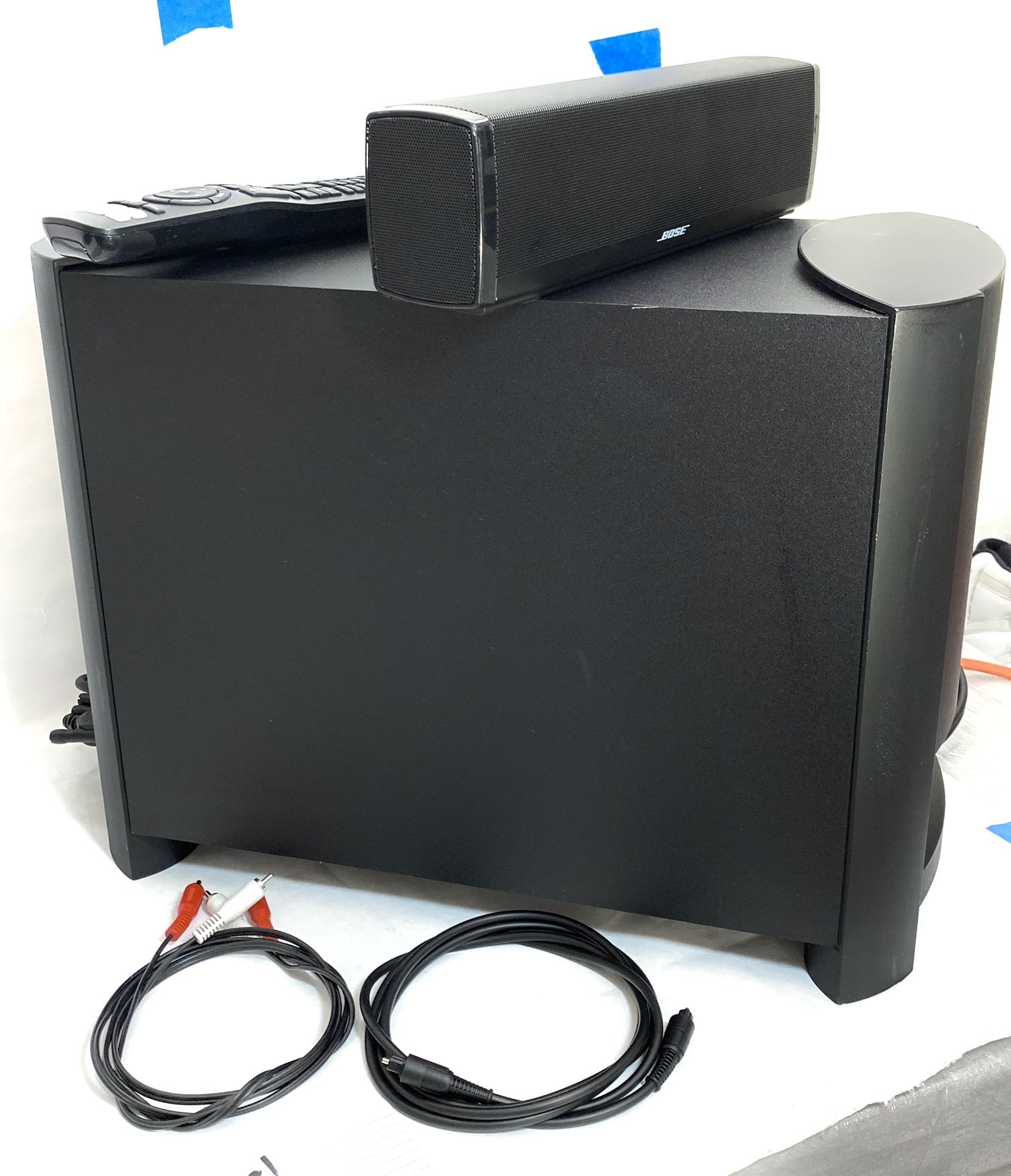 Bose Cinemate 15 Sound Bar & Subwoofer Home Theater System with Remote