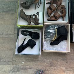 9 Pair Of Heels $25 For All