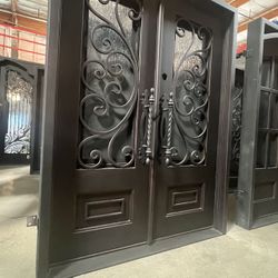 Galvanized Wrought Iron Doors