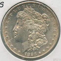 1883-S Morgan Silver Dollar $1 San Francisco Mint