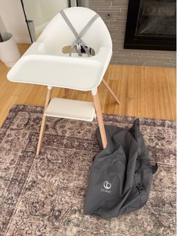 Stokke Clikk high chair with travel bag