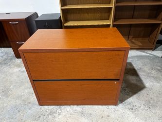 OFFICE/HOME FILE CABINET 2 DRAWERS LATERAL WOODEN FILE CABINET