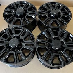 20” GMC 2500 HD Denali Gloss Black Rims