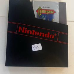 Castlevania (Nintendo NES, 1987) Authentic Cartridge with Sleeve and instructions