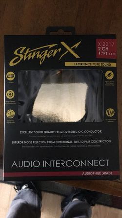 Subwoofer interconnect wires