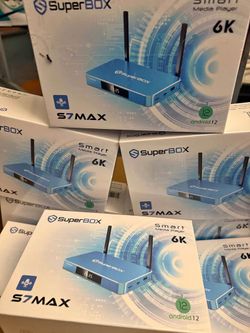 SUPERBOX • VSEEBOX • S7 MAX • S7 PRO • S7 ULTRA • V6 PLUS • V6 MAX • ELITE ULTRA SMART TV BOX • STREAMING DEVICE • 4K MEDIA PLAYER • ANDROID TV BOX •