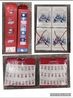 Christmas Countdown/advent  calendar $3 each