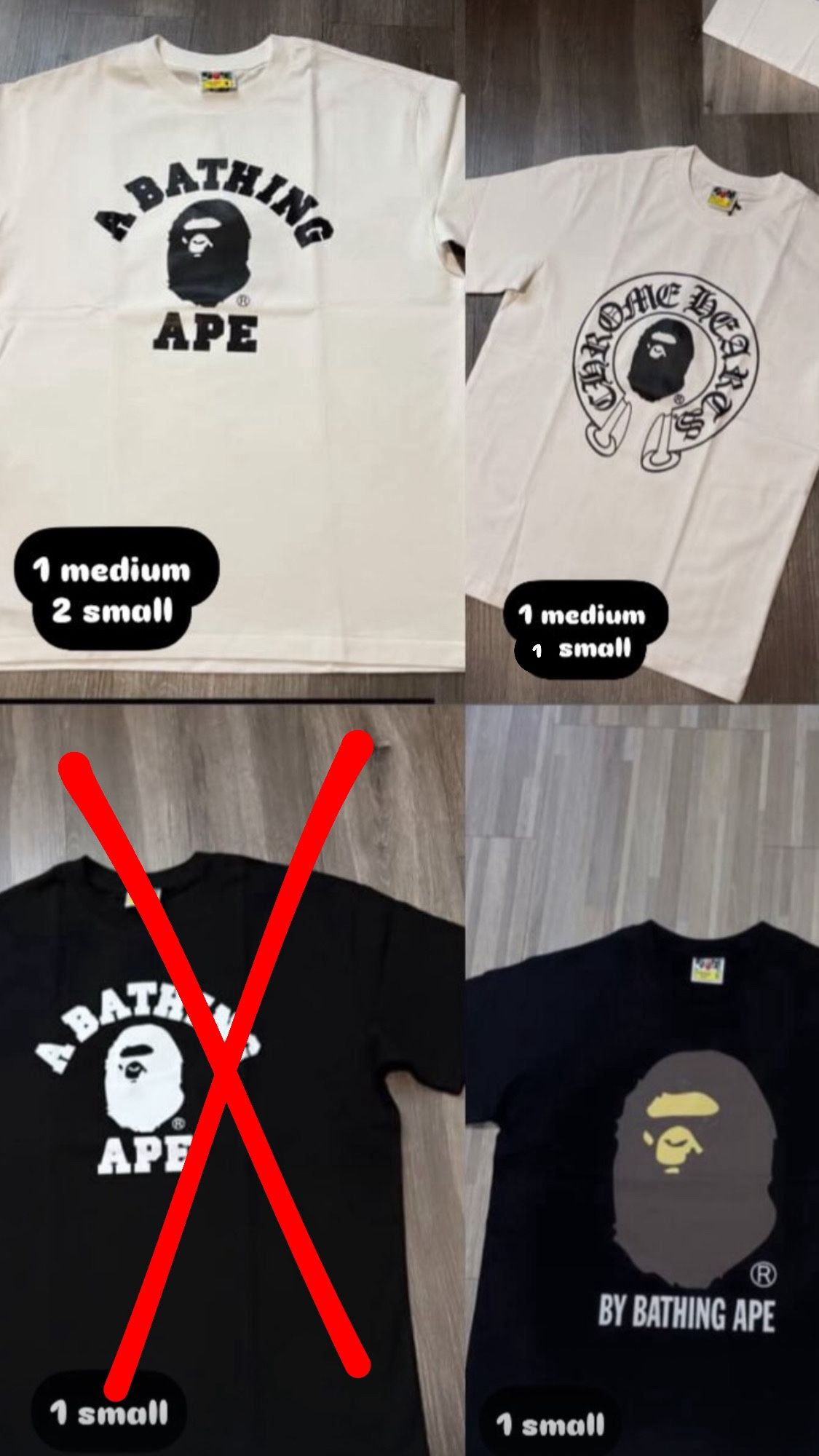 bape shirts