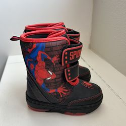 Toddler Size 8 Spider-Man Boot