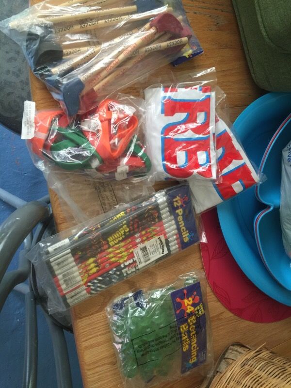 Baseball party favors