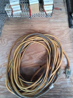 A 50 ft extension cord 12 gauge good condition