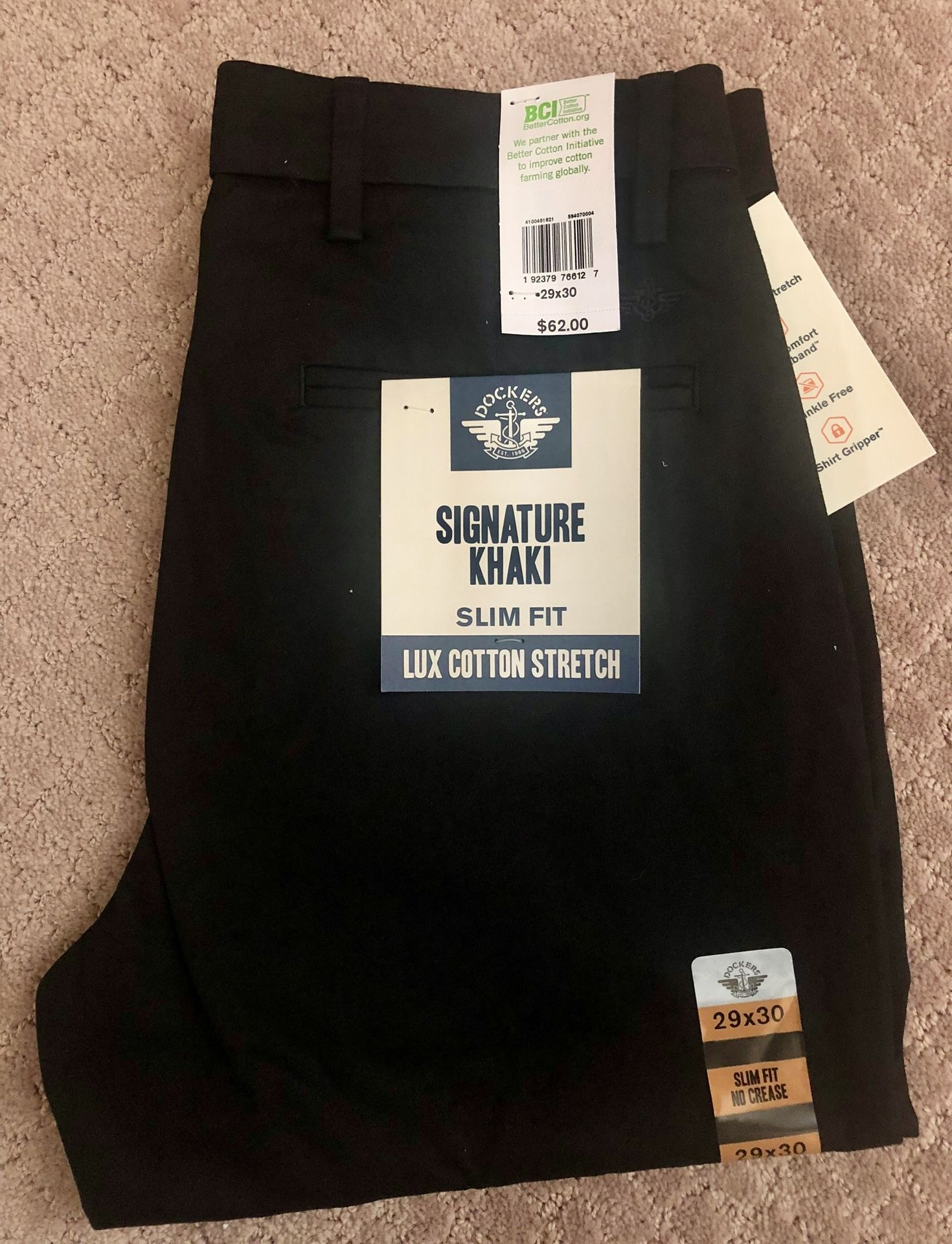 Dockers Black Signature Khaki