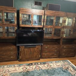 Elegant Entertainment Center/ Showcase