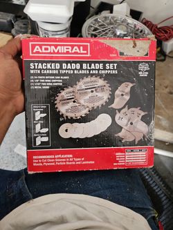 Stacked Dado Blade Set
