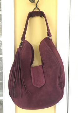 BCBG gamuza Hand bag